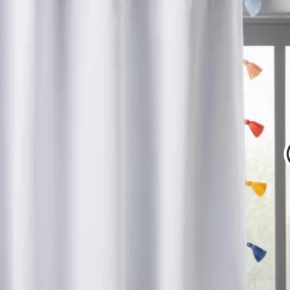 NWOT-PILLOWFORT-WINDOW CURTAIN -ONE WINDOW PANEL-42x93 INCHES